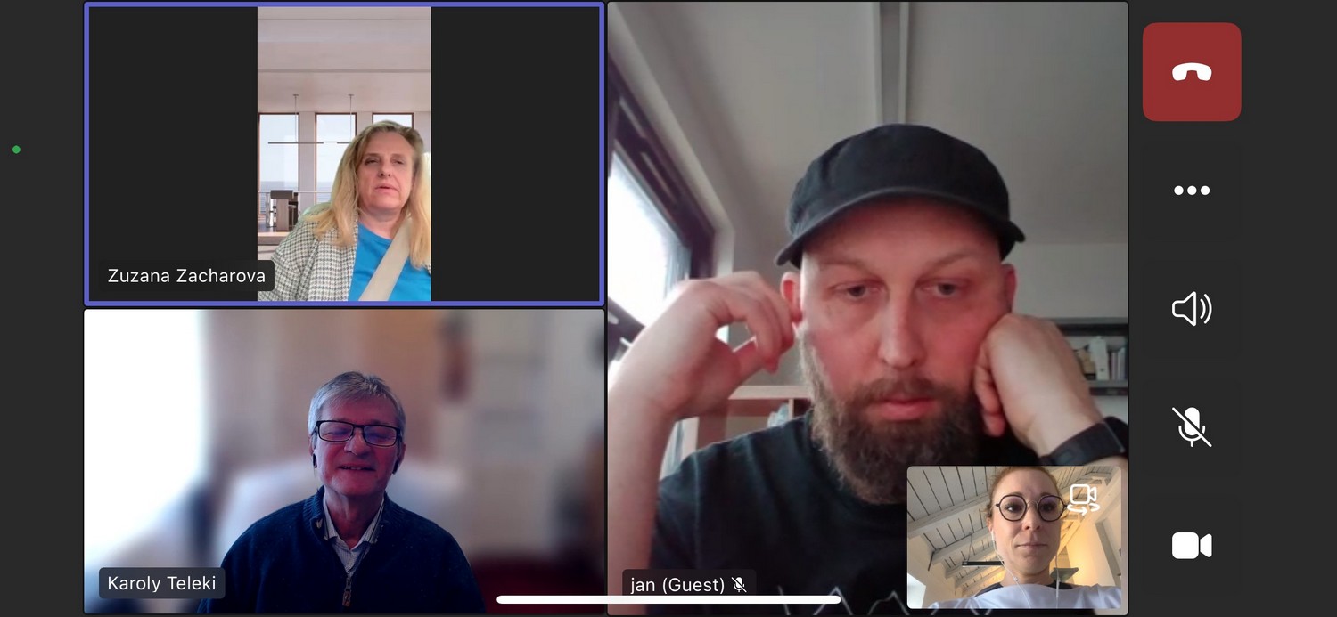 Screenshot of the project closing